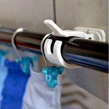 Obrázek z Nalepovací držáky na garnýže 2 ks