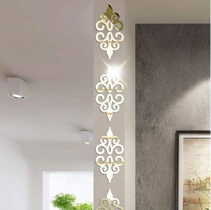 Obrázek Zrcadlové samolepky ornamenty 10 ks