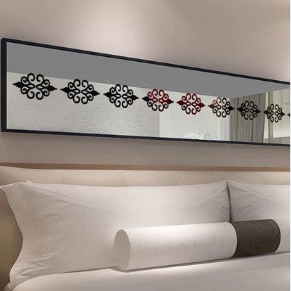 Obrázek Zrcadlové samolepky ornamenty 10 ks