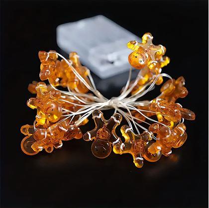 Obrázek z Světelný řetěz - perníčci