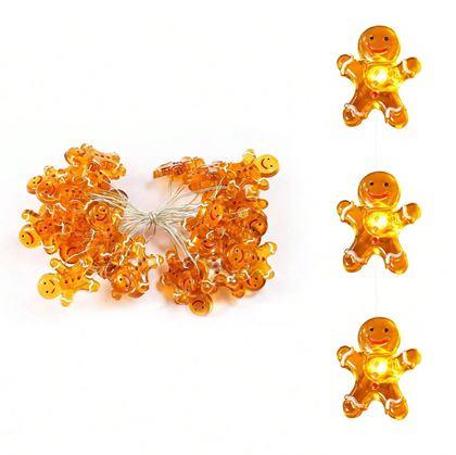 Obrázek z Světelný řetěz - perníčci