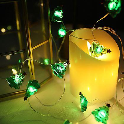 Obrázek z Světelný řetěz - stromečky