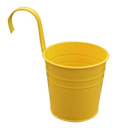 Obrázek z Závěsný květináč na balkón - žlutý