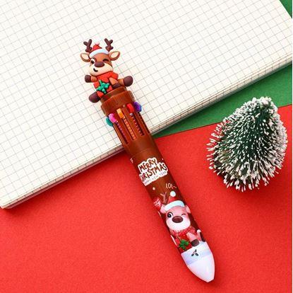 Obrázek Vícebarevná vánoční propiska