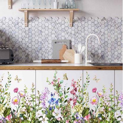 Obrázek Samolepky na zeď - rozkvetlá louka