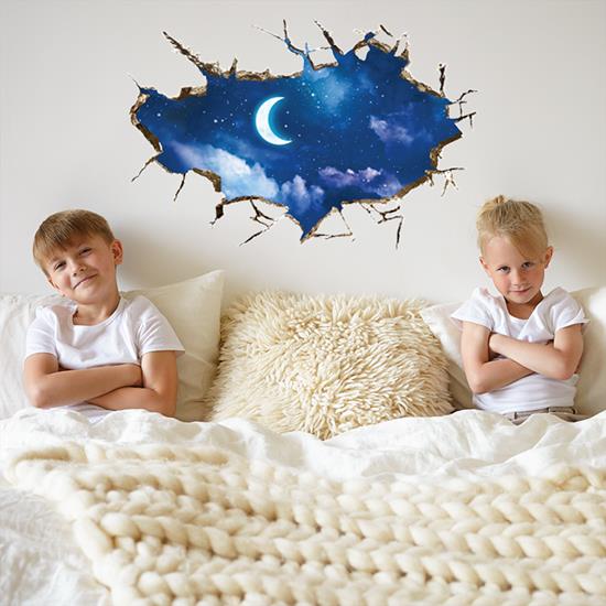 Obrázek z Samolepky na zeď - noční obloha
