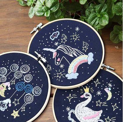 Obrázek z Vyšívání pro děti - jednorožec