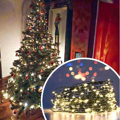 Obrázek z Vánoční světelný LED řetěz 20 m
