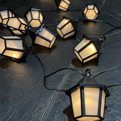 Obrázek z Solární LED řetěz - lucerny