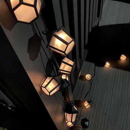 Obrázek z Solární LED řetěz - lucerny