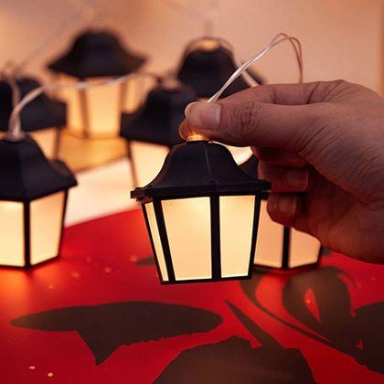 Obrázek z Solární LED řetěz - lucerny