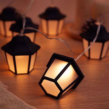 Obrázek z Solární LED řetěz - lucerny