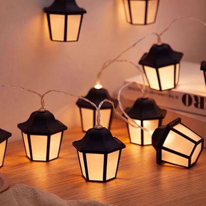Obrázek z Solární LED řetěz - lucerny