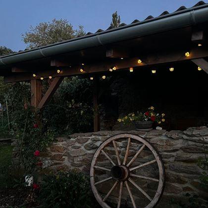 Obrázek z Solární LED řetěz - lucerny