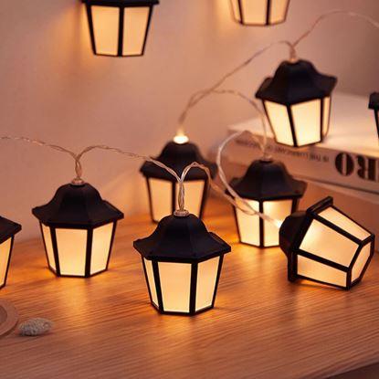 Obrázek Solární LED řetěz - lucerny