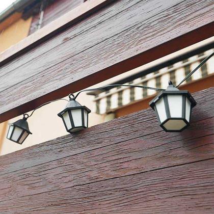 Obrázek z Solární LED řetěz - lucerny