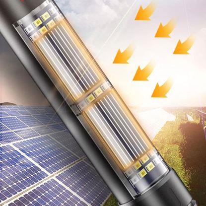Obrázek Solární LED svítilna s powerbankou 8v1