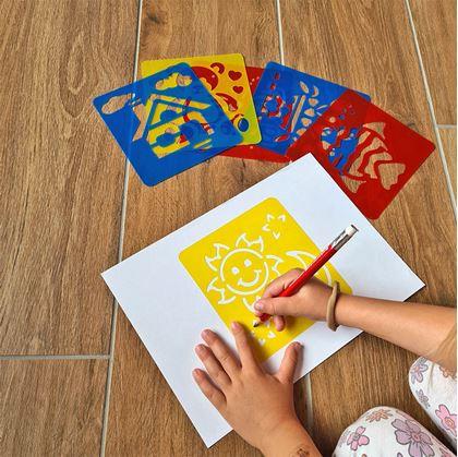 Obrázek z Šablony na malování 6 ks - svět kolem nás