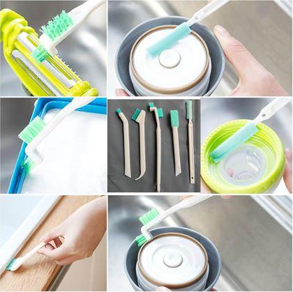 Obrázek z Sada kartáčků pro čištění těžko přístupných míst 5 ks