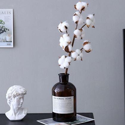 Obrázek z Umělá větvička bavlníku 50 cm