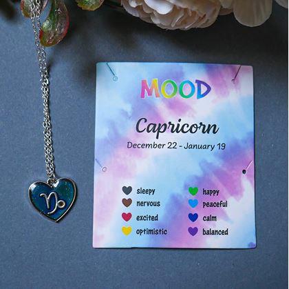 Obrázek z Řetízek s emocemi znamení zvěrokruhu - kozoroh