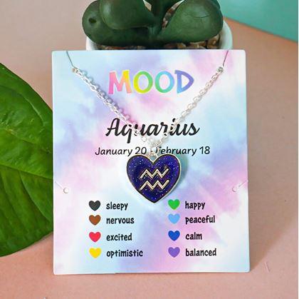 Obrázek z Řetízek s emocemi znamení zvěrokruhu - vodnář