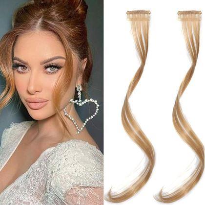 Obrázek z Příčesek do vlasů pro vytvoření melíru - tmavá blond