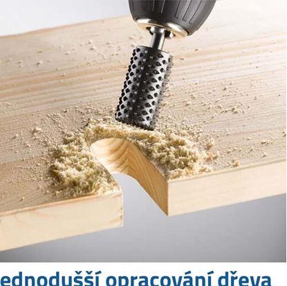 Obrázek Rotační pilníky na broušení dřeva