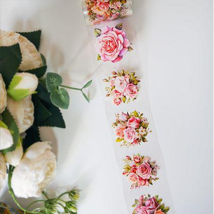 Obrázek z Dekorační samolepky - růže