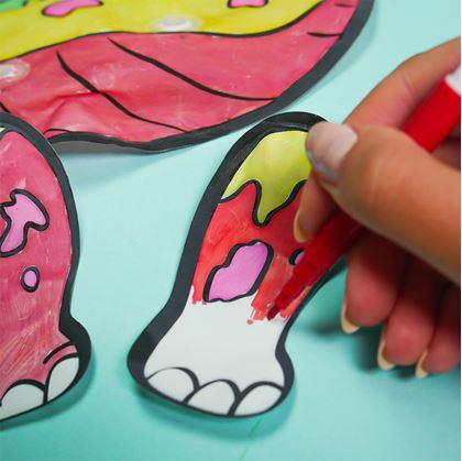 Obrázek z Nafukovací omalovánka - Stegosaurus