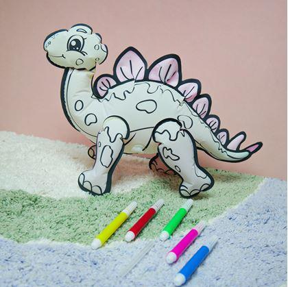 Obrázek z Nafukovací omalovánka - Stegosaurus