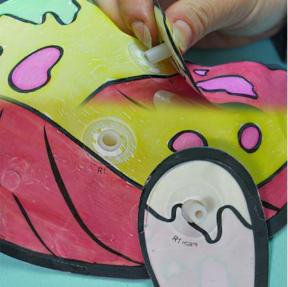 Obrázek z Nafukovací omalovánka - Stegosaurus