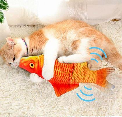 Obrázek z Interaktivní hračka pro kočky - ryba