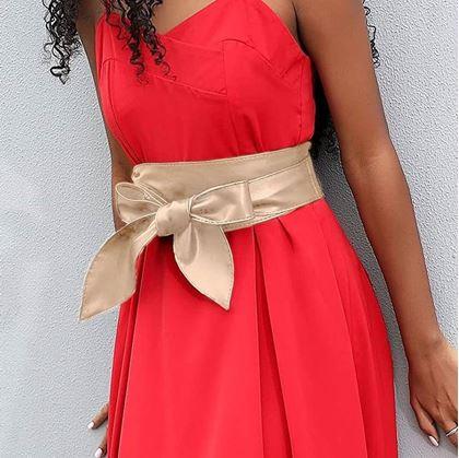 Obrázek z Dámský ozdobný pásek - krémový