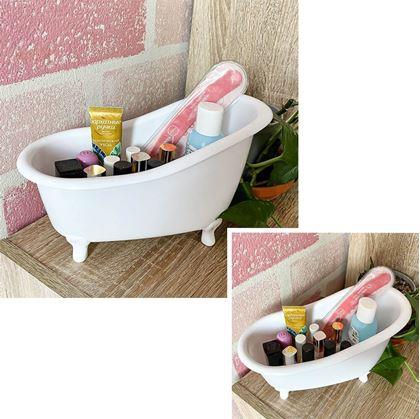 Obrázek z Organizér na kosmetiku - vanička - bílá