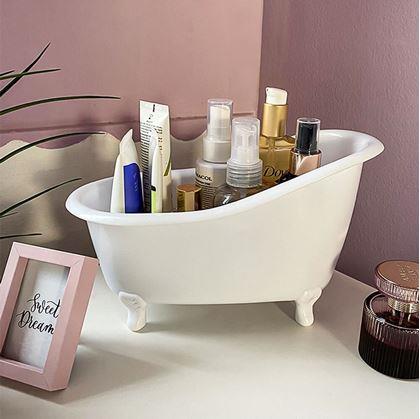 Obrázek z Organizér na kosmetiku - vanička - bílá