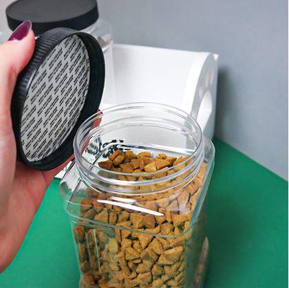 Obrázek z Zásobník se 2 nádobami na psí pamlsky