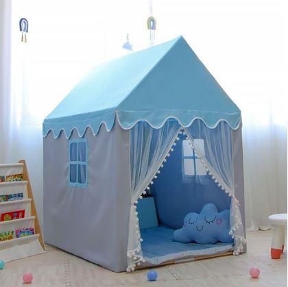 Obrázek z Dětský stan do pokojíčku - modrý