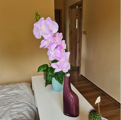 Obrázek z Umělé květiny orchidej - světle fialová