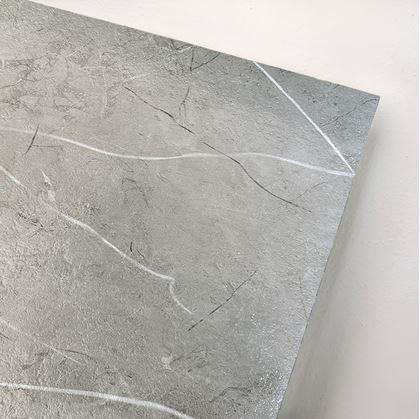 Obrázek z PVC samolepicí podlahové čtverce 30x30 cm - světle šedý mramor