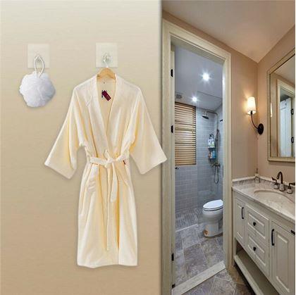 Obrázek z 10 ks přilnavých háčků bez vrtání 