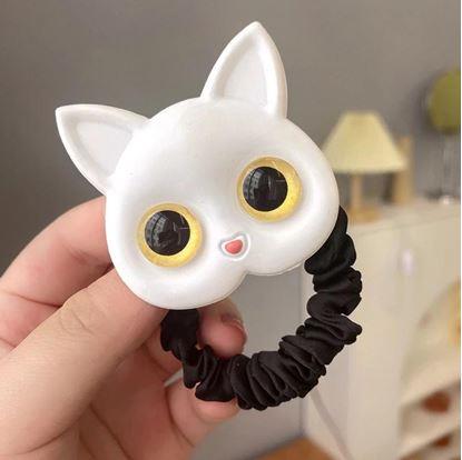 Obrázek Gumička do vlasů s kočičkou