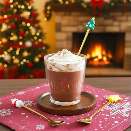 Obrázek z Sada vánočních lžiček v dárkové krabiččce 4 ks