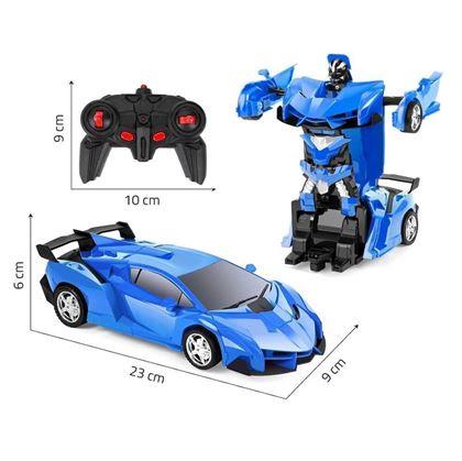 Obrázek z RC Sportovní transformující se autíčko na dálkové ovládání - modré