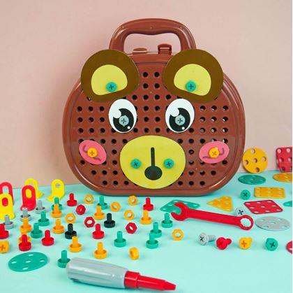 Obrázek z Šroubovací stavebnice pro děti