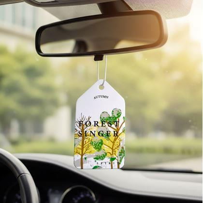 Obrázek z Vonítko do auta  - borovice