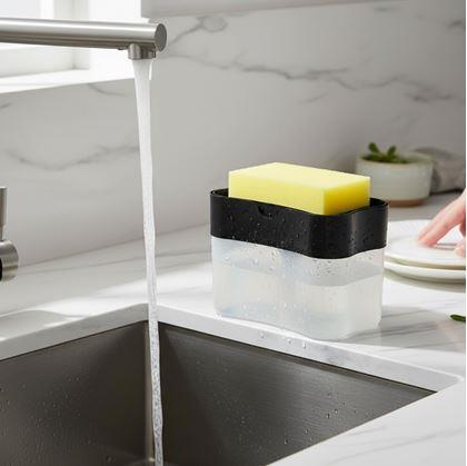 Obrázek z Dávkovač na saponát s houbičkou