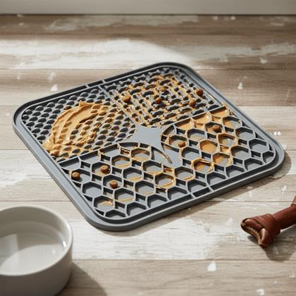 Obrázek z Silikonová lízací podložka pro psa