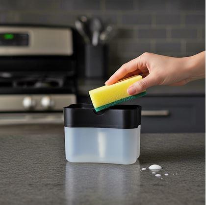 Obrázek z Dávkovač na saponát s houbičkou