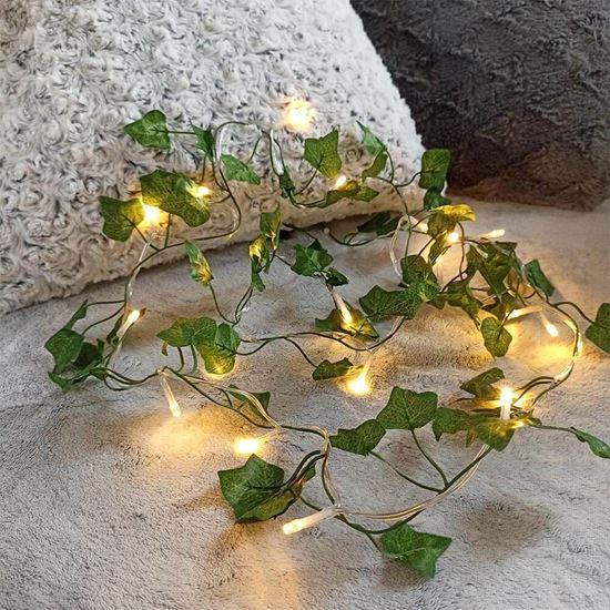 Obrázek z Světelný řetěz 2 m - zelené listy